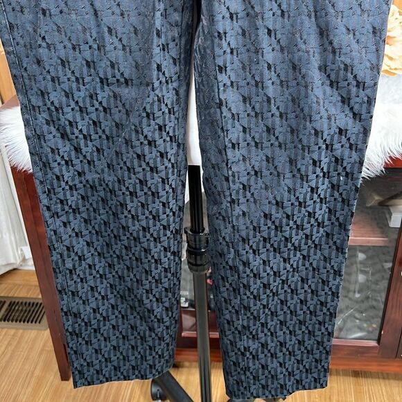 WHBM Slim Ankle Jacquard Pants Sz 2 - Picture 4 of 9